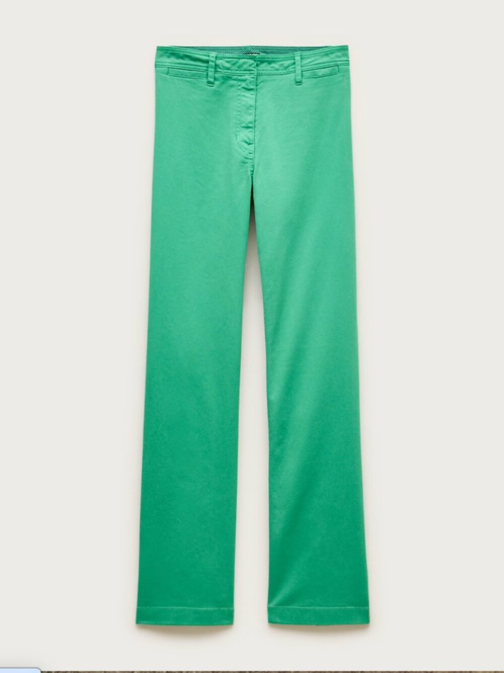 J.Crew Wide-leg trouser in chino, NWT